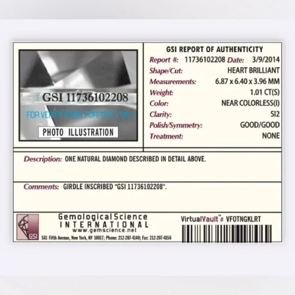 1 CARAT NATURAL DIAMOND ring from Jared - Picture 10 of 11